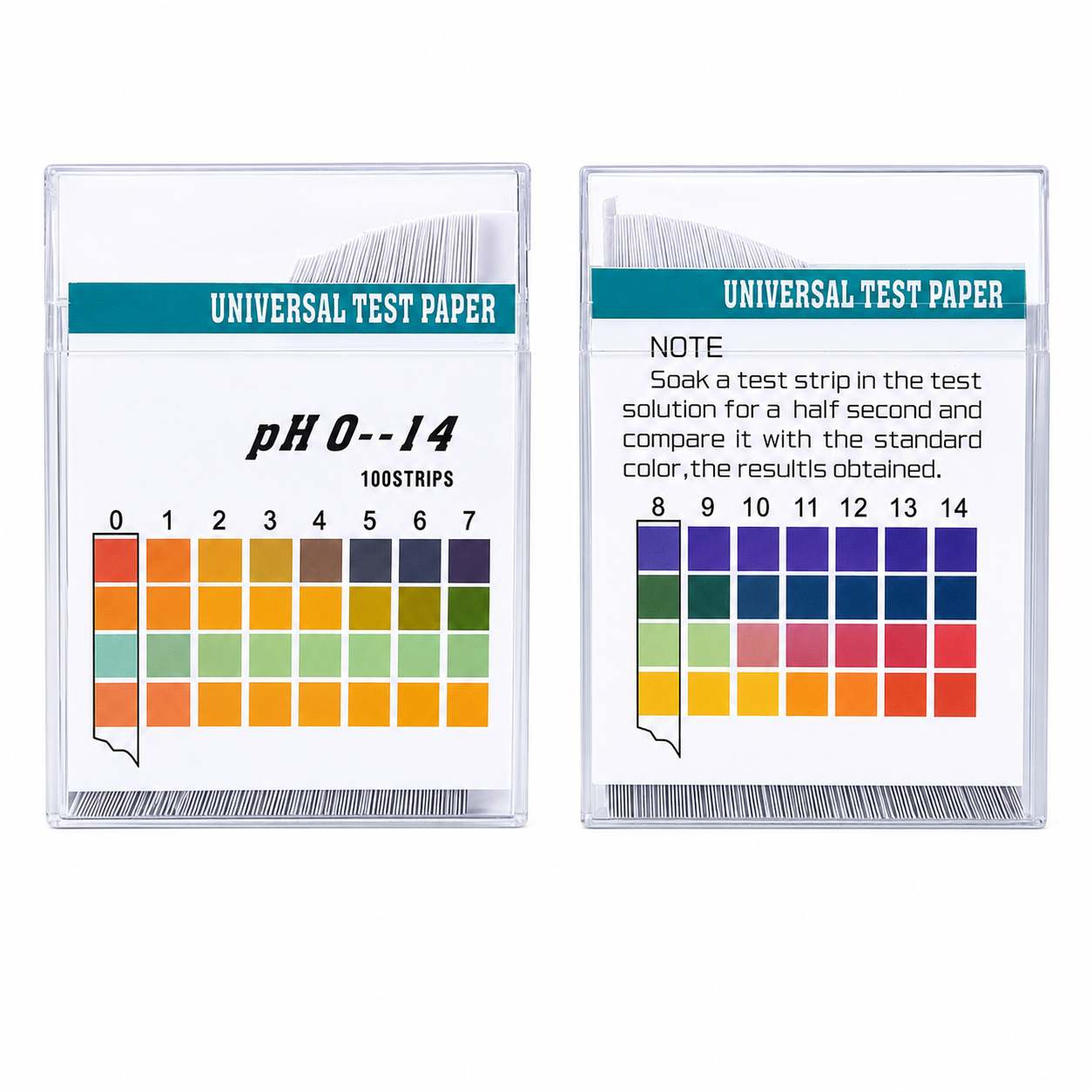 Tiras Cinta Papel Indicador Ph 0-14 Acido/alcalino x 1 caja - Imagen 2