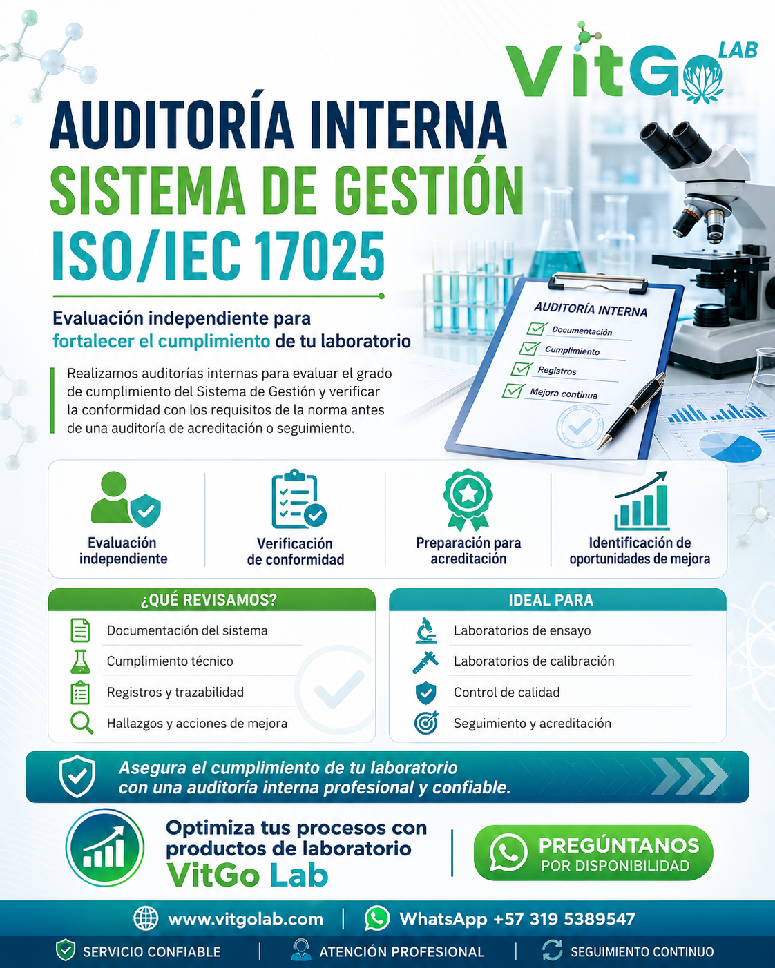 Servicio de Auditoría e Implementación de la Norma ISO/IEC 17025 - Imagen 2